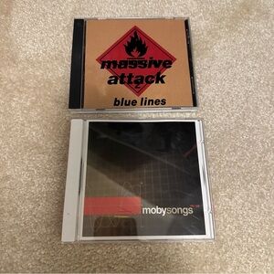 ⭐️ Massive Attack and Moby CD Collection